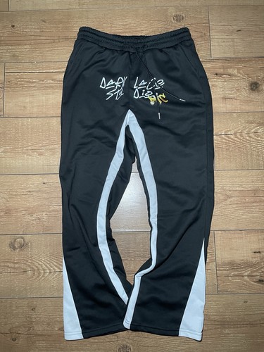 Mens black white - white, track