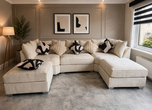 Shape corner sofa - u, |