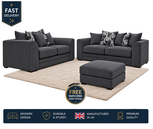 Zina seater chenille - zina, 3+2
