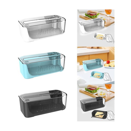 Butter dish with - butter, and