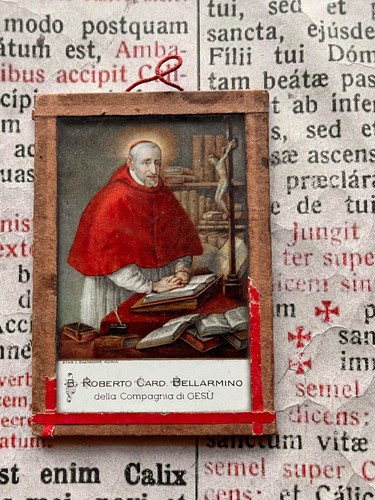 Rare relic jesuit cardinal - relic,