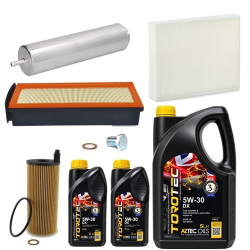 Full service kit 5w30 oil - full, 7l