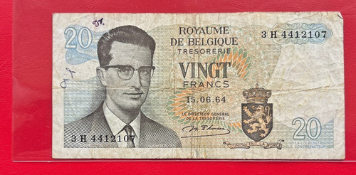Vintage belgian frank - vintage,
