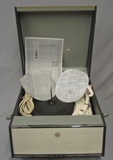 Vintage Bush Record Player Type SRP31C with a Garrard Model 210 Automatic Deck