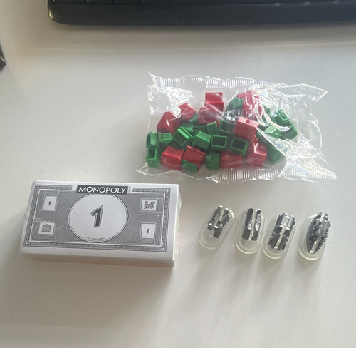 Hasbro monopoly pieces lot - hasbro,