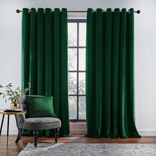 Velvet blackout curtains - blackout,