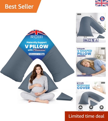 Ultra soft shaped pillow - soft, v-shaped
