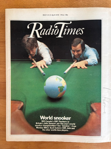 Radio times april 1978 - april, issues