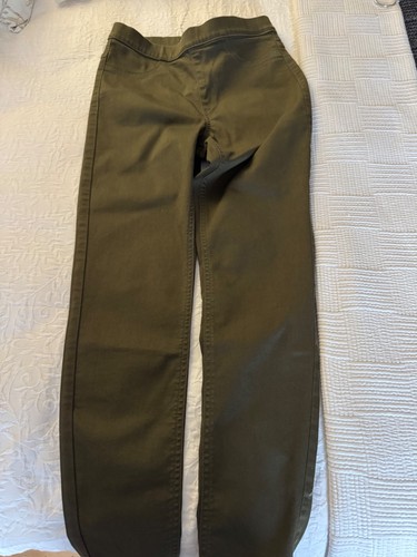 Green jeggings size 10r - m&s,