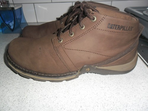 Men caterpillar brown boots - men's,