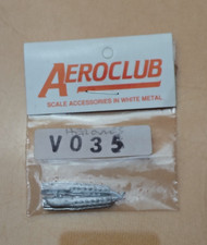 Aeroclub Models V035 1:72 White Metal Hedgehog Type Hercules Exhaust - Bagged