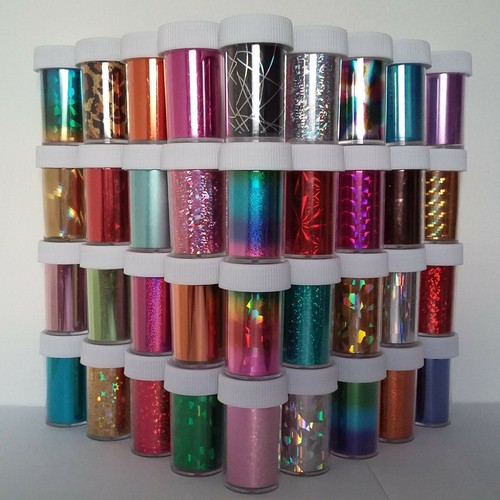 50pcs set nail art - set, 💖