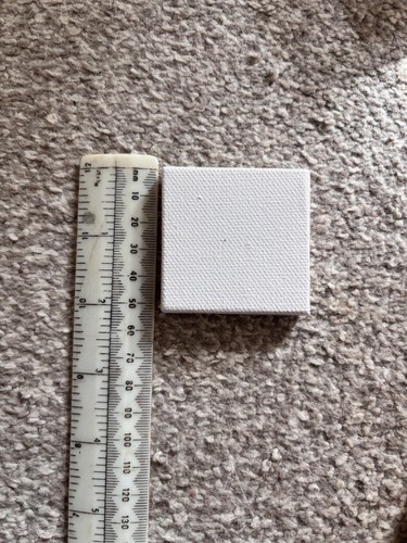 Mini canvas and easel - mini, x