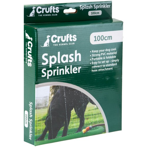 Crufts pet splash sprinkler - crufts,