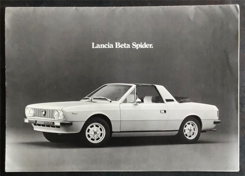 Lancia beta spider car - spider,