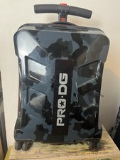 ProDG Suitcase with Scooter Kids Hard Shell Blockage 4 Wheels Luggage