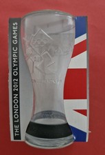 Coca Cola/ McDonald’s London 2012 Olympic Games Black Wrist Band Glass Boxed