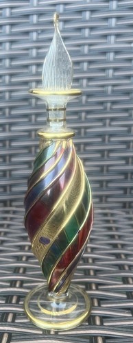 Vintage colourful perfume - vintage,
