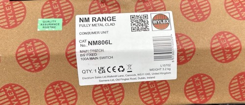 Wylex consumer unit - consumer,