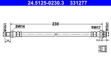 ATE 24.5125-0230.3 Brake Hose