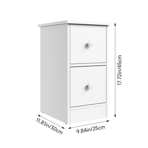 Bedside table cabinet 2 - table,