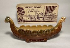 Vtg Wade Porcelain Viking Ship