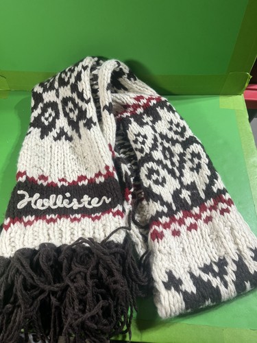 Vintage hollister scarf chunky - hollister,