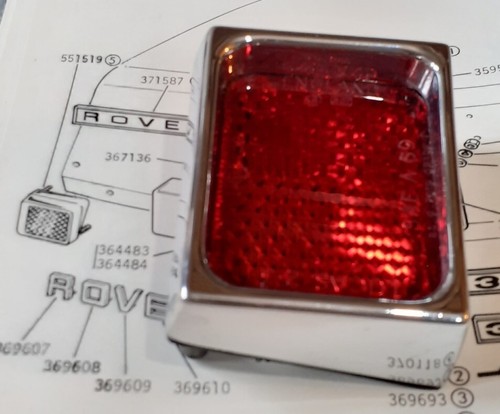 Rover rear reflector s1 - rover,