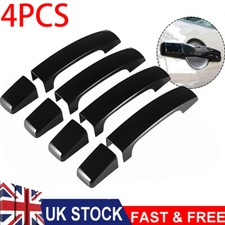 4x Gloss Black Car Door Handle