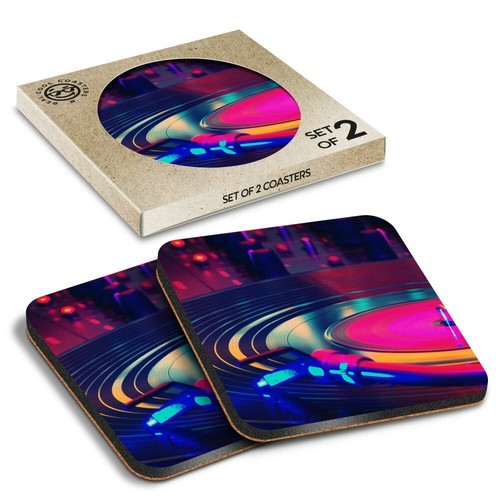 Boxed square coasters - x,