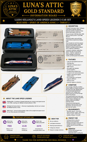 Lledo kelloggs land speed - lledo,