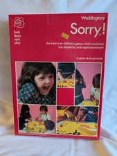 Vintage Sorry Board Game 1977