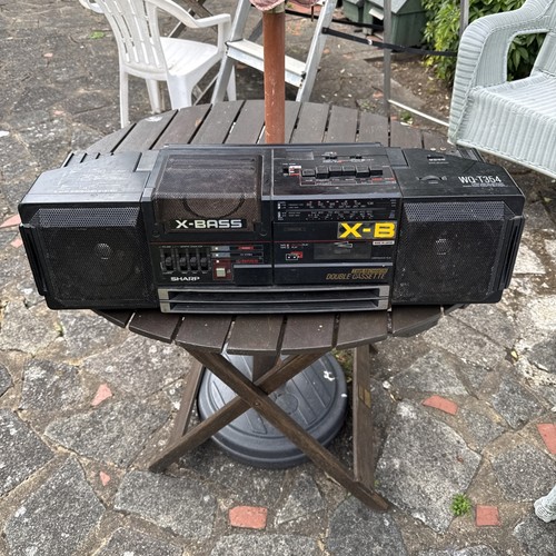 Sharp t354 radio cassette - sharp,