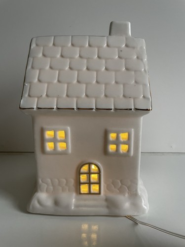 New white ceramic cottage - new,