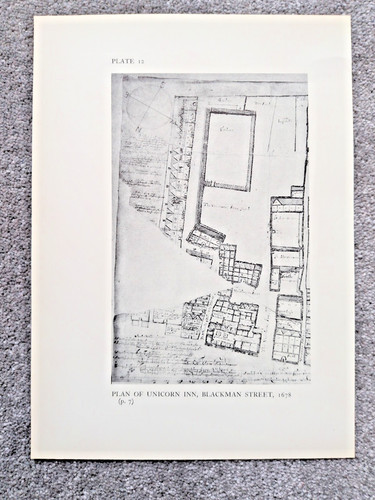 Plan unicorn inn - inn,, blackman