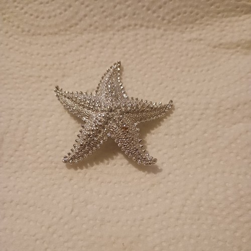 Vintage silver tone textured - silver,