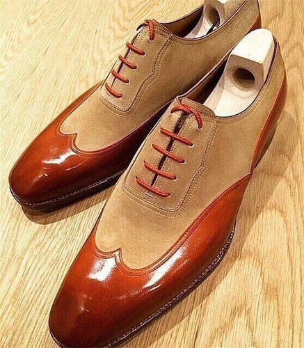 Handmade men tan leather - men's,