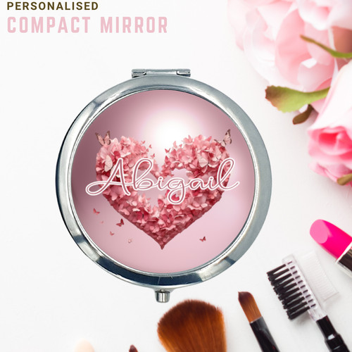 Personalised compact mirror - compact,
