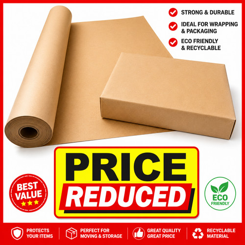 STRONG BROWN KRAFT WRAPPING
