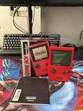 Nintendo gameboy pocket - pocket, red