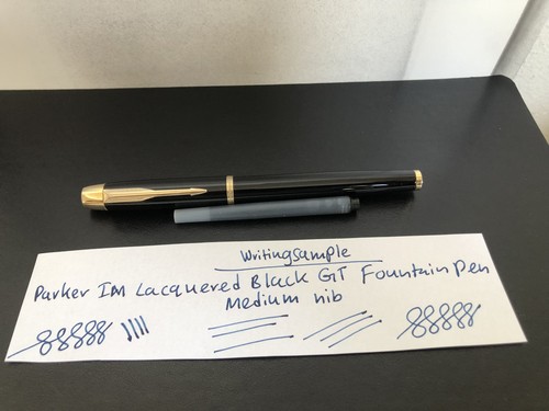 Parker lacquered black gt - parker, im