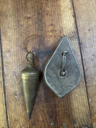 Vintage brass plumb bob - brass, rare