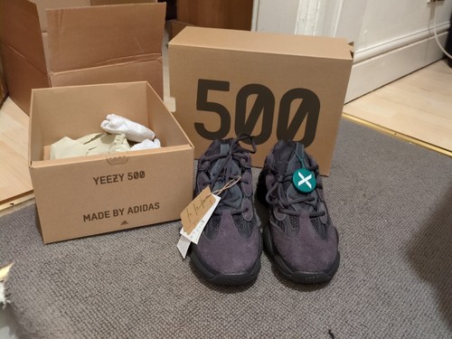 Adidas yeezy 500 black size - adidas,