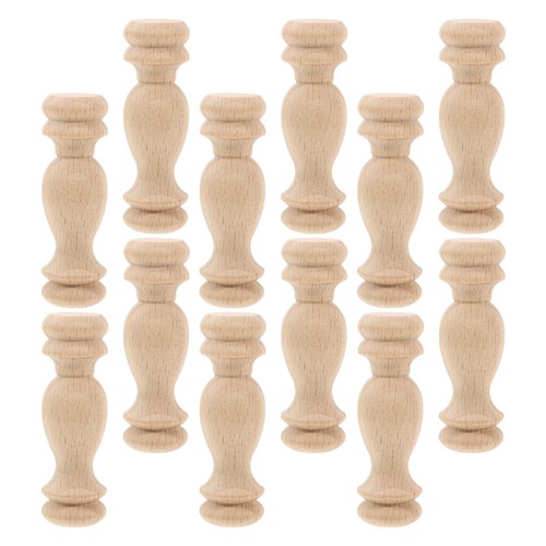 Pcs wooden toppers - 20,