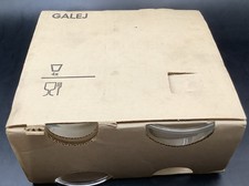 BNIB 4 X IKEA GALEJ Clear