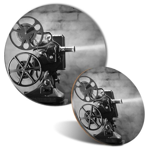 Mouse mat coaster set bw - -,