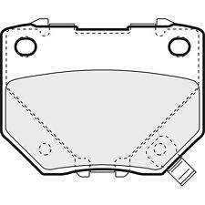 Brake Pads Set For Subaru