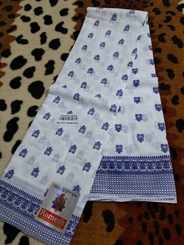 Cotton linen saree - cotton,