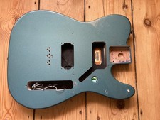 Fender Player Telecaster HH Electric Guitar Body Mexico 2022 Tidepool Blue Ex Co