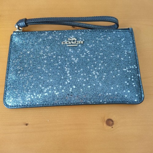 Coach star glitter wristlet - star,
